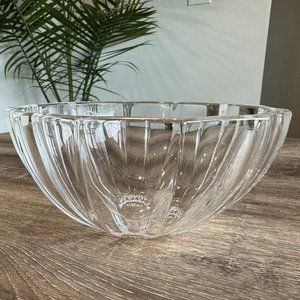 Nachtmann Crystal Glass Clear Bowl.